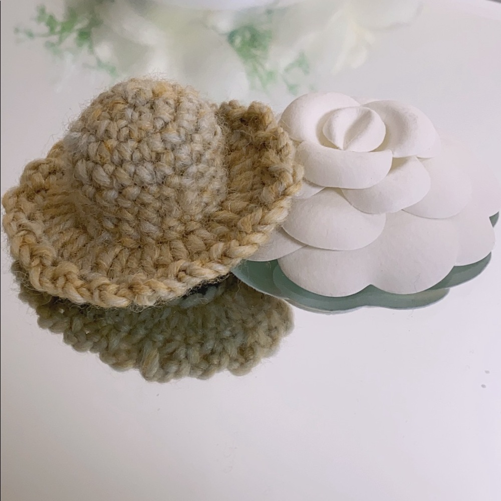 Handmade knitted Doll Mini Hat